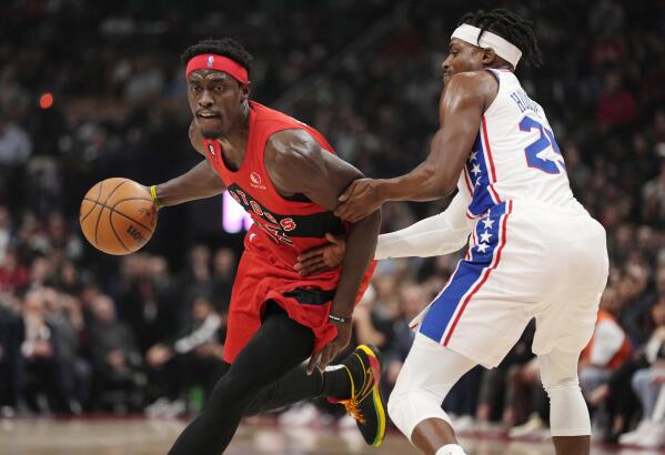Siakam scores 20 as Raptors beat slumping 76ers 119 109 AP News